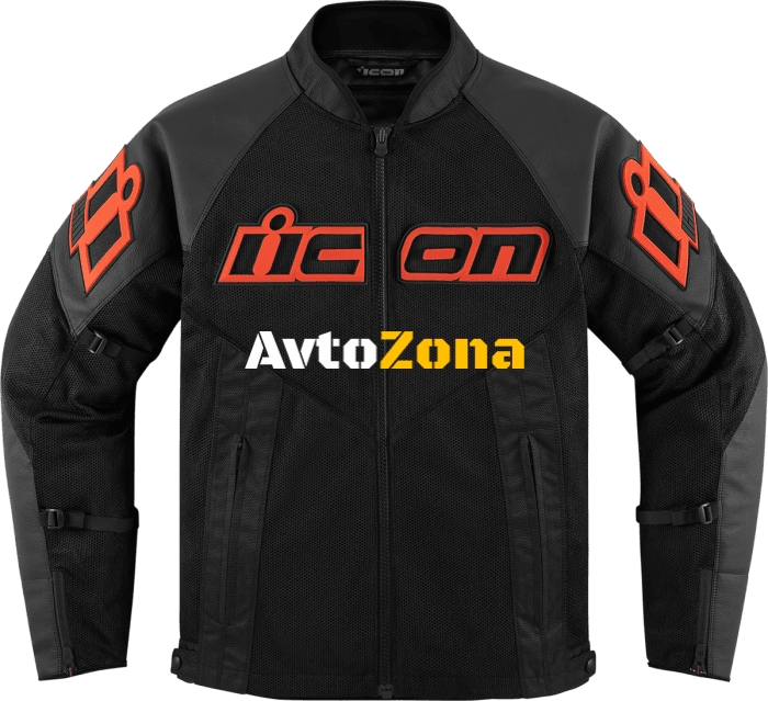 Мото яке ICON MESH AF LEATHER CE RD - Avtozona