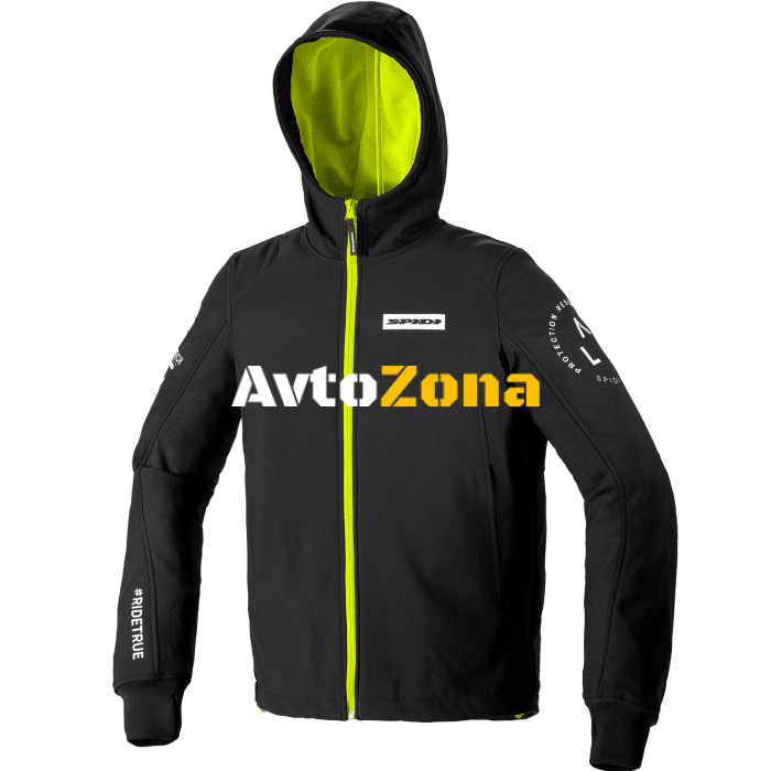 Мото Яке SPIDI HOODIE ARMOR EVO FLUO - Avtozona