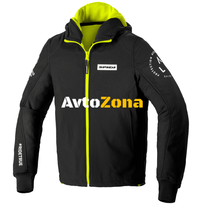 Мото Яке SPIDI HOODIE ARMOR EVO FLUO - Avtozona