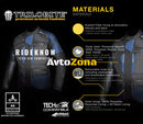 Мото яке TRILOBITE 2091 Rideknow Tech-Air® BLACK/DARK BLUE - Avtozona