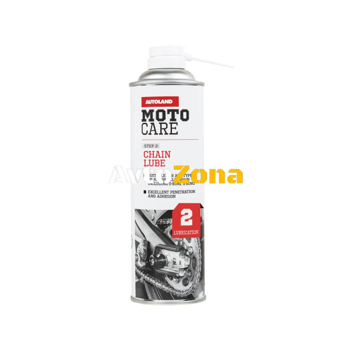 MOTO CARE СМАЗКА ЗА ВЕРИГА АЕРОЗОЛ 500ML - Avtozona