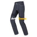 Мото дънки SPIDI FURIOUS PRO Black/Blue - Avtozona