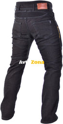 Мото дънки TRILOBITE 661 PARADO SLIM FIT BLACK - Avtozona
