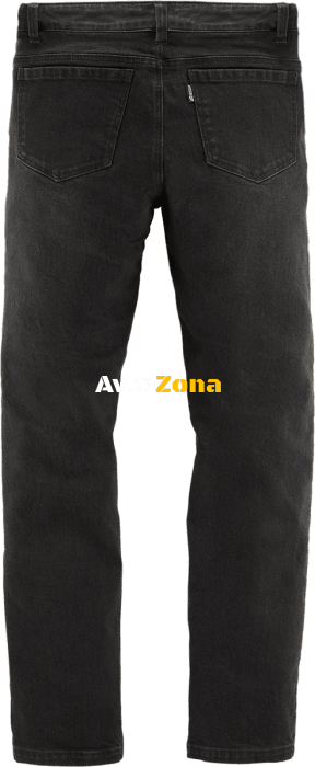 Мото дънки ICON UPARMOR JEANS - BLACK - Avtozona