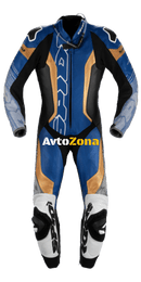 Мото екип SPIDI SUPERSONIC PERF PRO BLUE/GOLD - Avtozona