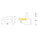 Мото мигачи BARRACUDA FONZIE - Avtozona