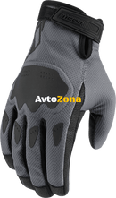 Мото ръкавици ICON HOOLIGAN CE - GREY - Avtozona