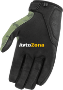 Мото ръкавици ICON HOOLIGAN CE - GREEN CAMO - Avtozona