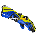 Мото ръкавици SPIDI Carbo track EVO BLUE/YELLOW - Avtozona
