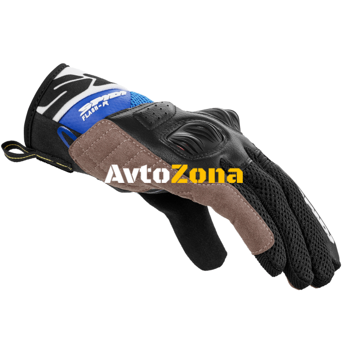 Мото ръкавици SPIDI FLASH-R EVO Black/Blue - Avtozona