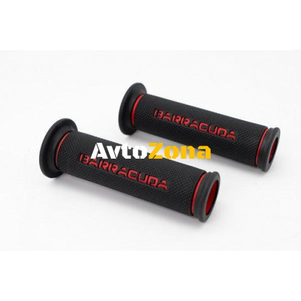 Мото ръкохватки BARRACUDA BASIC RACING GRIPS RED - Avtozona