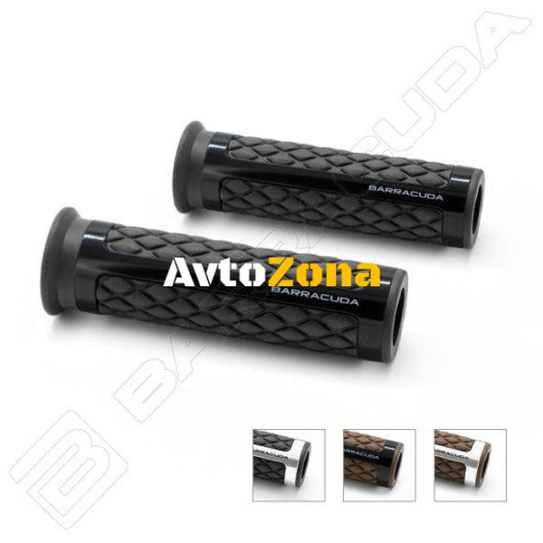 Мото ръкохватки BARRACUDA CLASSIC BROWN BLACK GRIPS - Avtozona