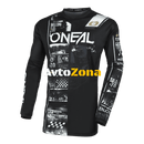 Мотокрос блуза O’NEAL ELEMENT ATTACK V.23 BLACK/WHITE - Avtozona
