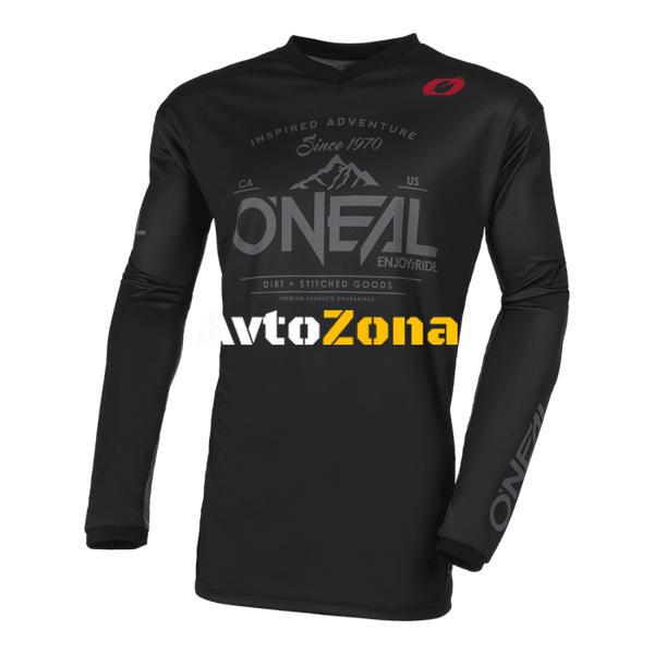 Мотокрос блуза O’NEAL ELEMENT DIRT V.23 BLACK/GRAY - Avtozona