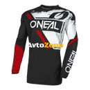 Мотокрос блуза O’NEAL ELEMENT SHOCKER V.23 BLACK/RED - Avtozona