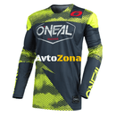 Мотокрос блуза O’NEAL MAYHEM COVERT CHARCOAL/NEON YELLOW - Avtozona