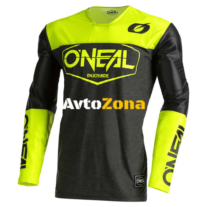 Мотокрос блуза O’NEAL MAYHEM HEXX V.22 BLACK/YELLOW - Avtozona