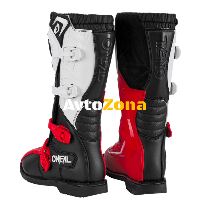 Мотокрос ботуши O’NEAL RIDER PRO BLACK/WHITE/RED - Avtozona