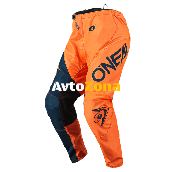 Мотокрос брич O’NEAL ELEMENT RACEWEAR ORANGE/BLUE 2021 - Avtozona