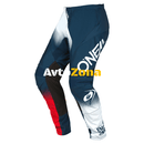 Мотокрос брич O’NEAL ELEMENT RACEWEAR V.22 BLUE/WHITE/RED - Avtozona