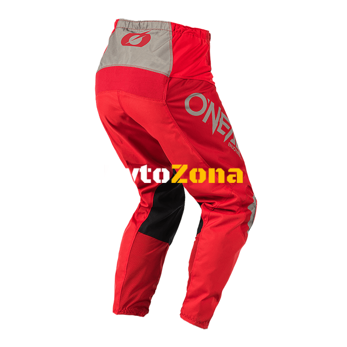 Мотокрос брич O’NEAL MATRIX RIDEWEAR RED/GRAY 2021 - Avtozona