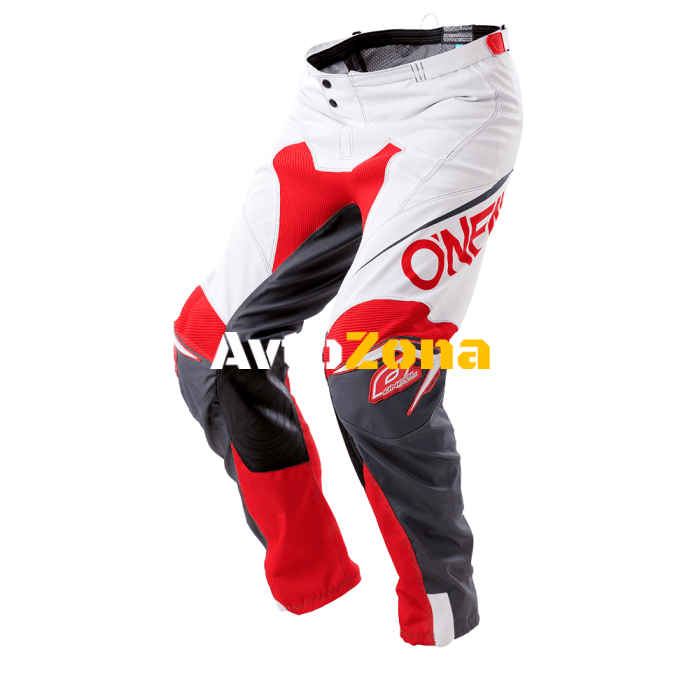 Мотокрос брич O’NEAL MAYHEM LITE BLOCKER WHITE/GRAY - Avtozona