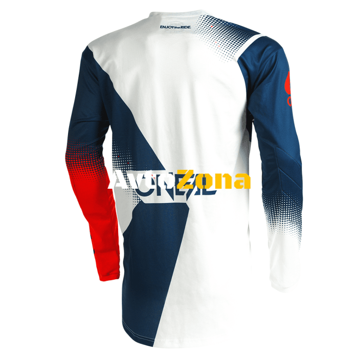 Мотокрос джърси O’NEAL RACEWEAR V.22 BLUE/WHITE/RED - Avtozona