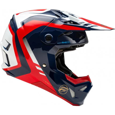 МОТОКРОС КАСКА FLY RACING FORMULA CP KRYPTON - RED/WHITE/NAVY - Avtozona