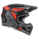 Мотокрос каска 3SERIES VISION BLACK/RED/GRAY V.24 - Avtozona