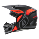 Мотокрос каска 3SERIES VISION BLACK/RED/GRAY V.24 - Avtozona