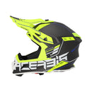 Мотокрос каска ACERBIS STEEL CARBON BLACK/FLUO 2206 - Avtozona