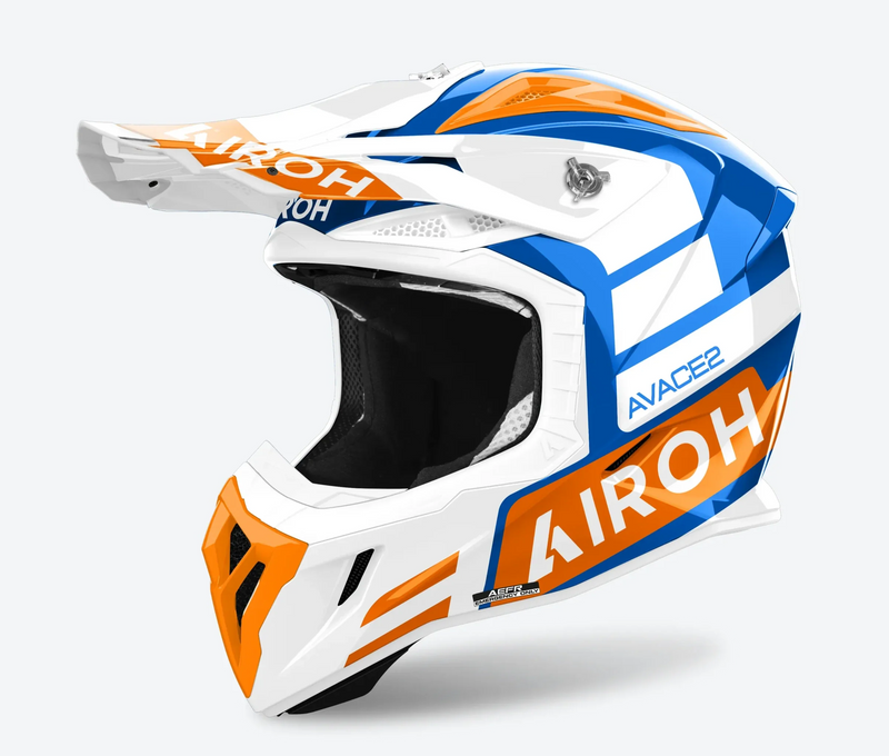 Мотокрос каска AIROH AVIATOR ACE 2 SAKE ORANGE GLOSS - Avtozona