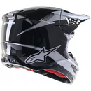 Мотокрос каска ALPINESTARS SM10 AMP BLK/WT - Avtozona