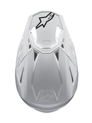 Мотокрос каска ALPINESTARS SM10 SOLID WHITE - Avtozona