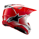 Мотокрос каска ALPINESTARS SM10 UNIT RD/WT - Avtozona