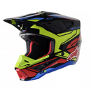 Мотокрос каска ALPINESTARS SM5 ACT2 BK/Y/R - Avtozona