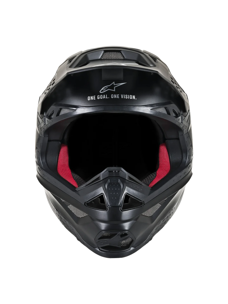 Мотокрос каска ALPINESTARS SM8 BLACK - Avtozona