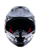 Мотокрос каска ALPINESTARS SM8 RADIUM 2 BLACK/WHITE - Avtozona
