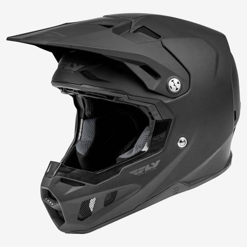 Мотокрос каска FLY RACING Formula CC Solid - Matte Black - Avtozona