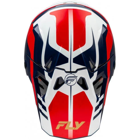 МОТОКРОС КАСКА FLY RACING FORMULA CP KRYPTON - RED/WHITE/NAVY - Avtozona