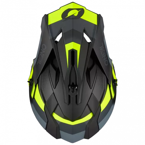 МОТОКРОС КАСКА O’NEAL 2SERIES SPYDE V.23 BLACK/GRAY/NEON YELLOW - Avtozona