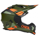 Мотокрос каска O’NEAL 2SERIES SPYDE V.23 GREEN/BLACK/ORANGE - Avtozona