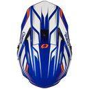 Мотокрос каска O’NEAL 3SERIES VERTICAL V.23 BLUE/WHITE - Avtozona
