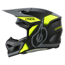 МОТОКРОС КАСКА O’NEAL 3SERIES VISION BLACK/NEON YELLOW/GRAY V.24 - Avtozona