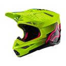 Мотокрос каска ALPINESTARS SM10 UNIT YL/BK - Avtozona