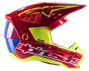 Мотокрос каска Alpinestars SM5 ACT RED\YELLOW - Avtozona