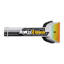 Мотокрос очила B-20 PROXY WHITE/BLACK - RADIUM RED - Avtozona