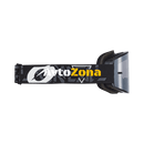 Мотокрос очила B-20 STRAIN V.22 BLACK/WHITE-SILVER MIRROR - Avtozona