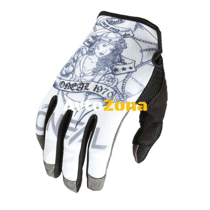 Мотокрос ръкавици O’NEAL MAYHEM SAILOR V.22 WHITE - Avtozona