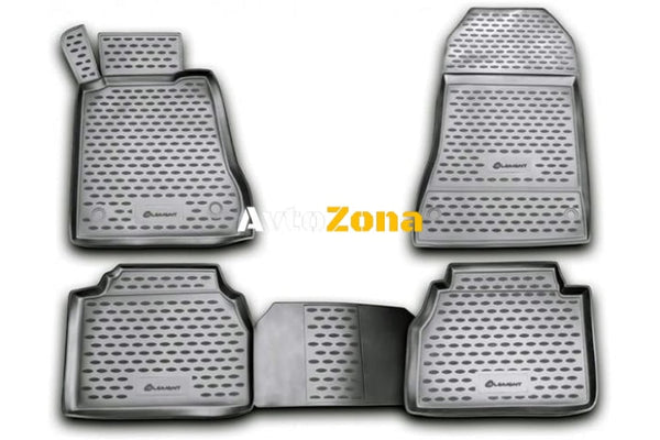 3D Гумени стелки за Mercedes-Benz E-Class W210 (1995-2003) 4 pcs. - Avtozona